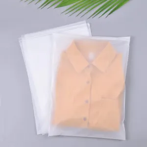 100 Pcs Plastic Sealable Bags, Travel Storage Poly Bags for Clothes Packaging, Plastic Self-adhesive Waterproof Multifunctional Storage Bag for Clothes, Shoes, Cosmetics (12 * 16 inch)