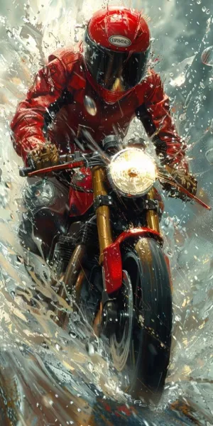 1000 Piece Jigsaw Puzzles – Vintage Motorcycle Puzzle for Adults & Kids, Large Challenging Best Gift for Puzzle Lovers