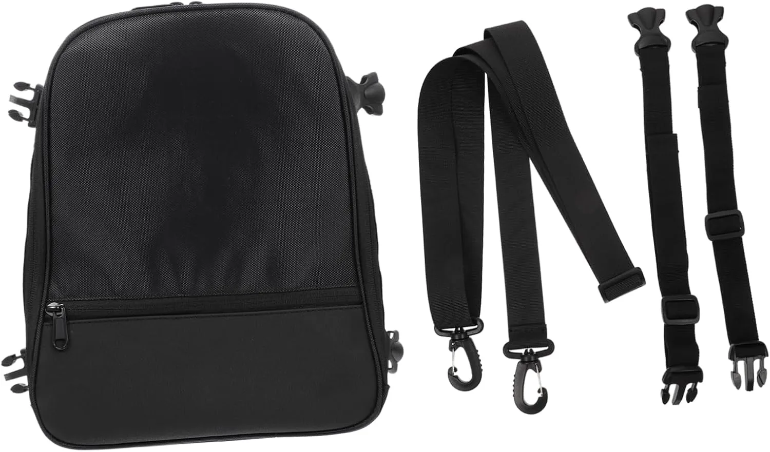 1set Portable Outdoor Riding Backpack Versatile Storage Bag for Cycling Gear and Travel Capacity Motorcycle Tail Bag for Men and Women