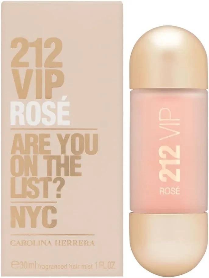 212 VIP Rose by Carolina Herrera for Women 1.0 oz Fragranced Hair Mist