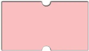 240,000 Motex 5500 Compatible Pink General Purpose Labels for Motex MX-5500 Price Guns. Full Case. NO Security cuts.