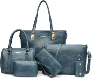 2E-youth Designer Purses and Handbags for Women Satchel Shoulder Bag Tote Top Handle Bag