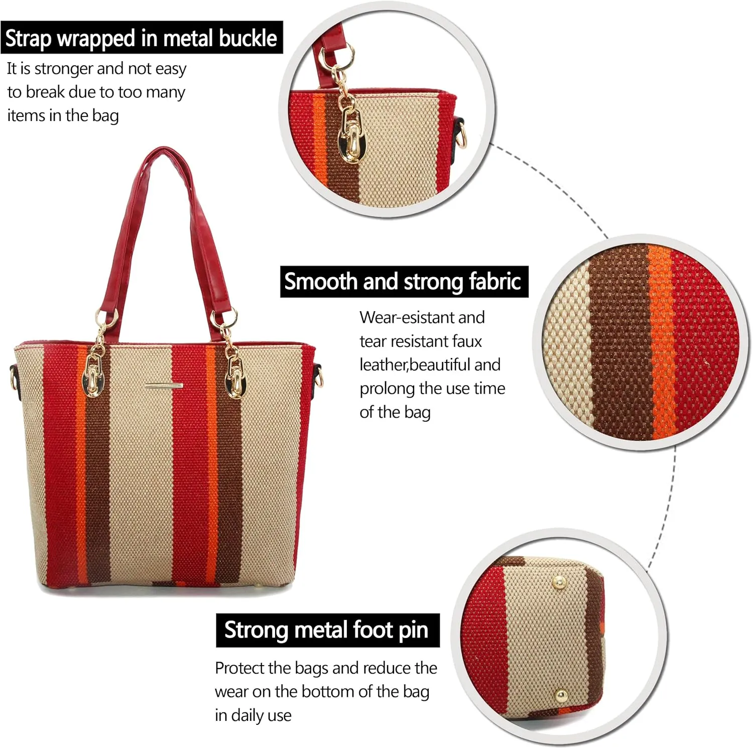 2E-youth Designer Purses and Handbags for Women Satchel Shoulder Bag Tote Top Handle Bag