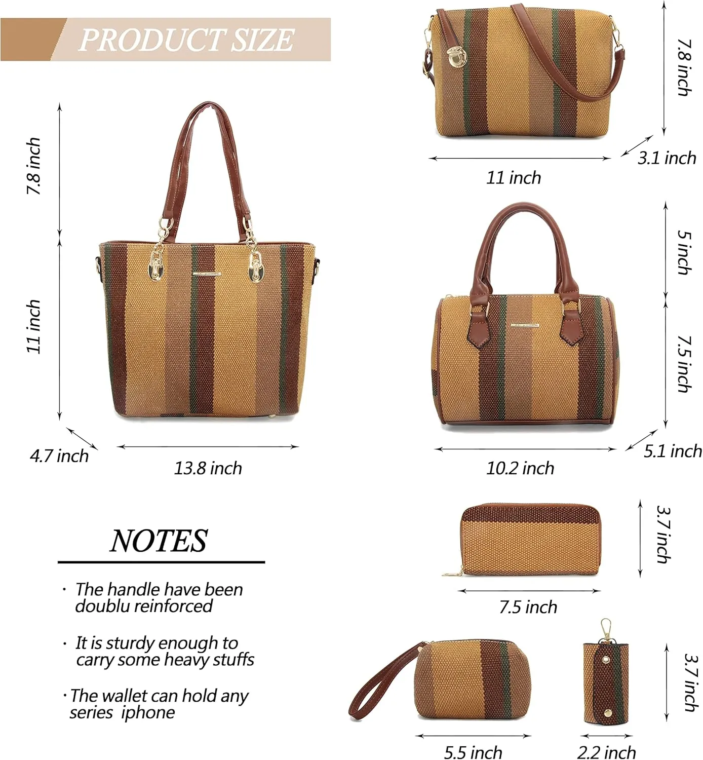 2E-youth Designer Purses and Handbags for Women Satchel Shoulder Bag Tote Top Handle Bag