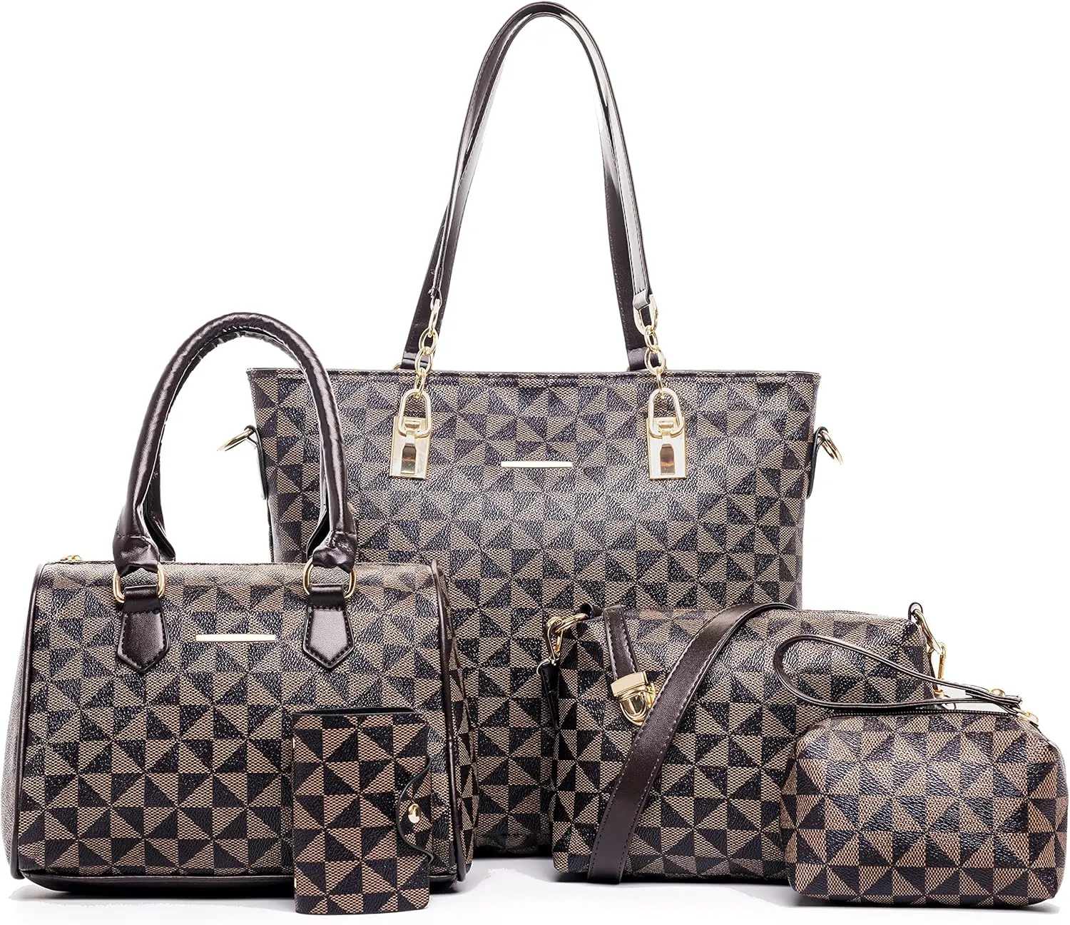 2E-youth Designer Purses and Handbags for Women Satchel Shoulder Bag Tote Top Handle Bag