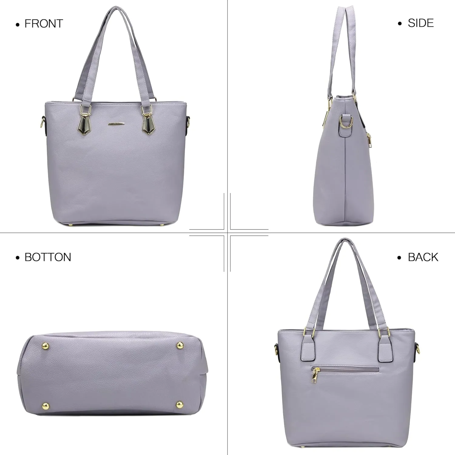 2E-youth Designer Purses and Handbags for Women Satchel Shoulder Bag Tote Top Handle Bag
