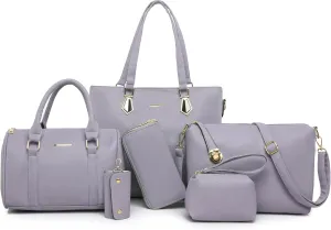 2E-youth Designer Purses and Handbags for Women Satchel Shoulder Bag Tote Top Handle Bag