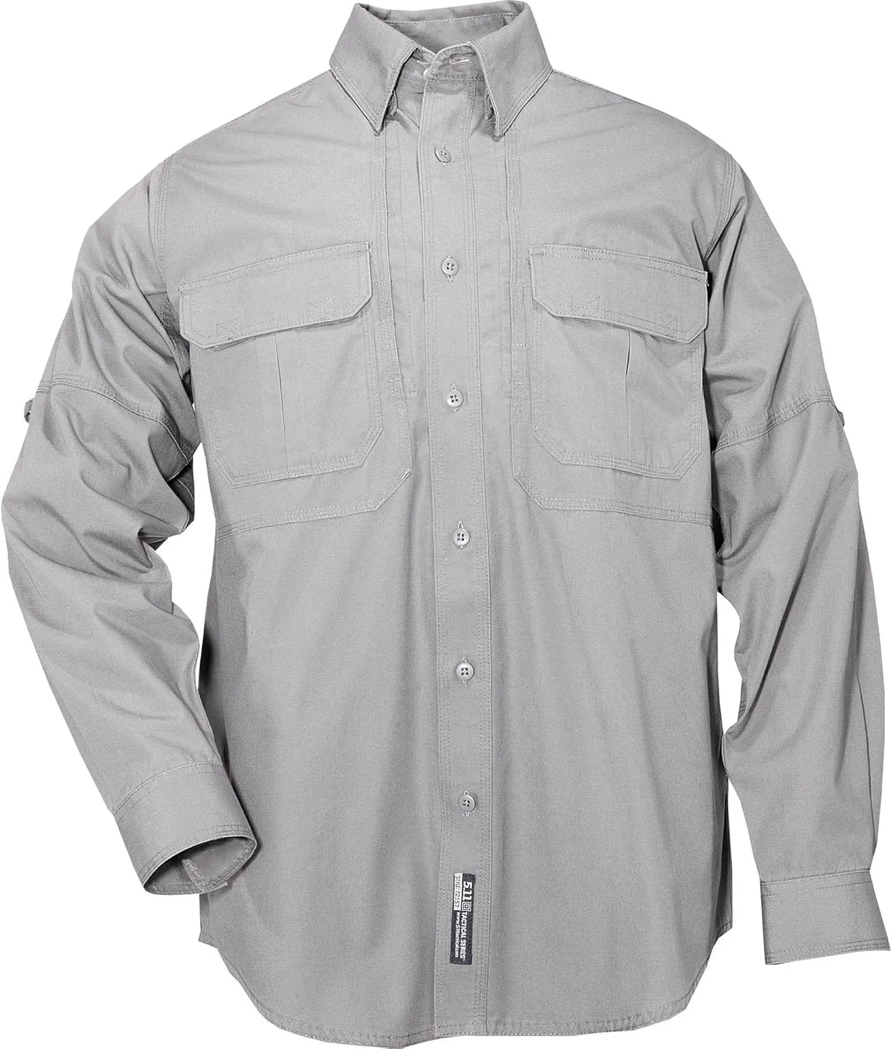 5.11 Tactical Long Sleeve Work Shirt, 100% Cotton Canvas, Style 72157