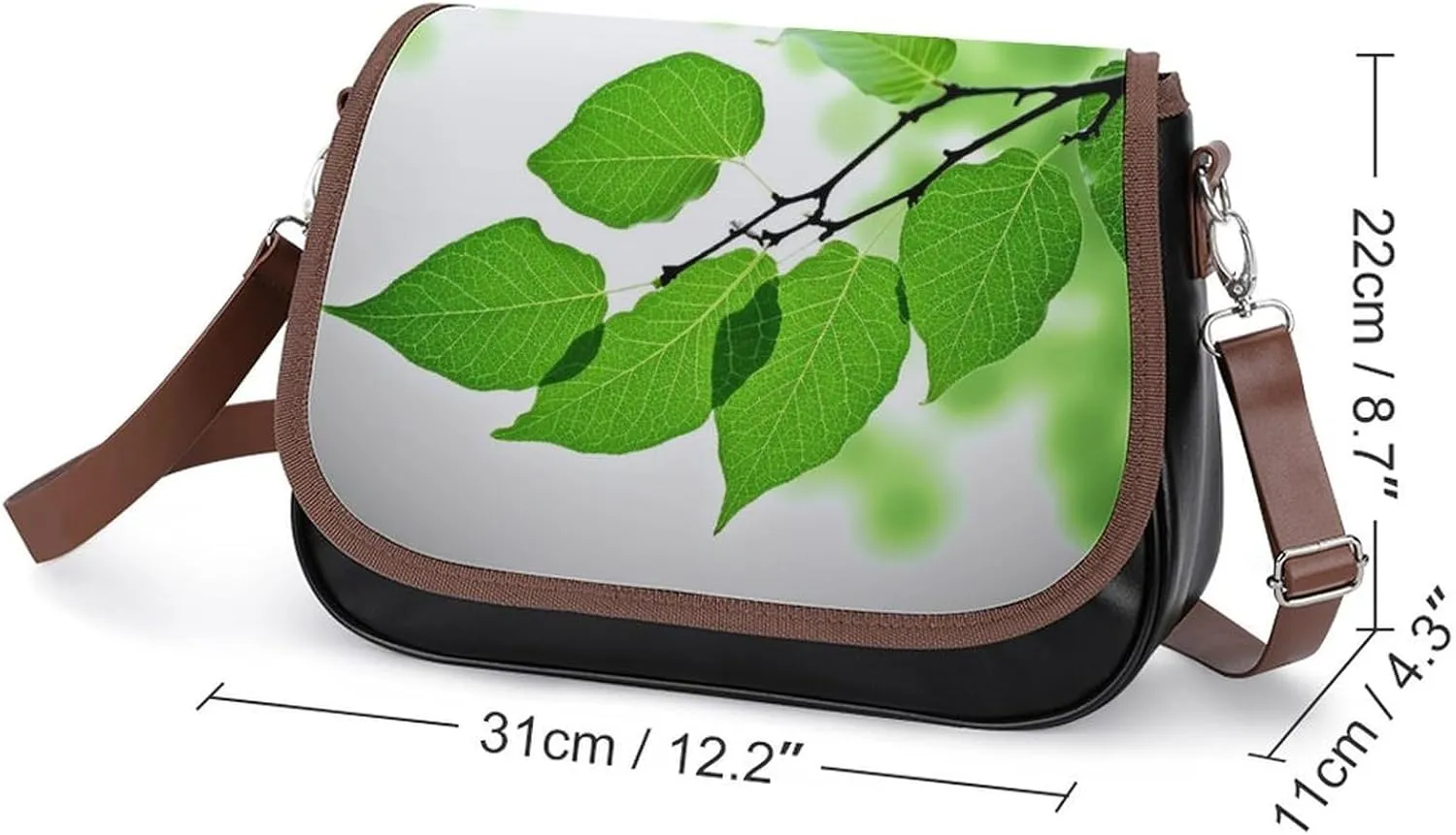 A Drink Crossbody Bags for Women,PU Leather Tote Bag for Women,Shoulder Bag Purse for Work Shopping Travel