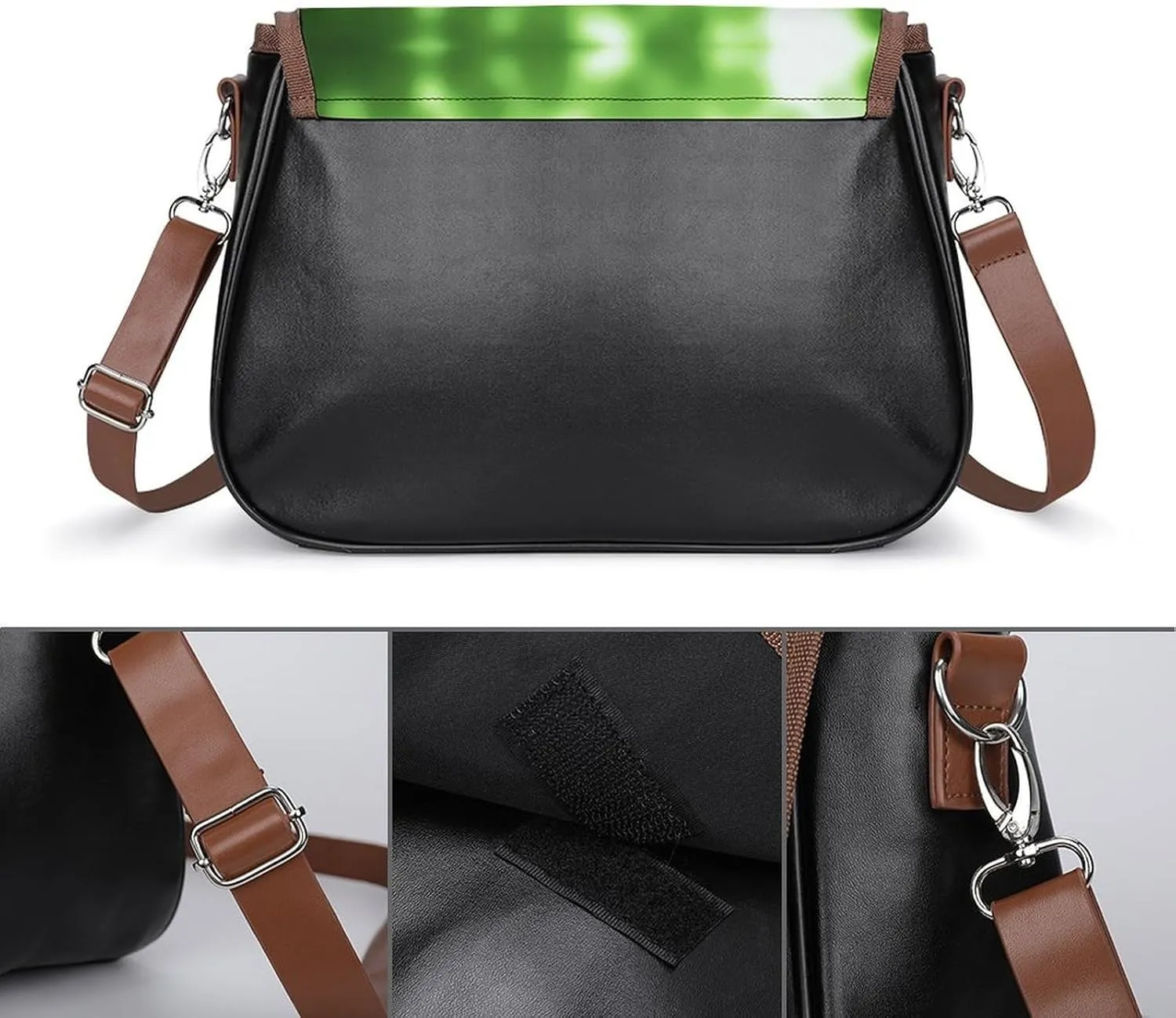 A Drink Crossbody Bags for Women,PU Leather Tote Bag for Women,Shoulder Bag Purse for Work Shopping Travel