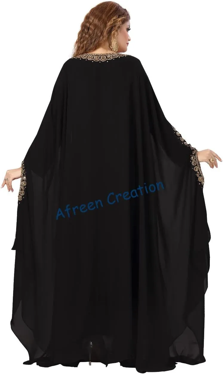 ADIBA CREATION Sale New Moroccan Dubai Kaftans Farasha Abaya Caftan Long Gown Eid Ramada Dress