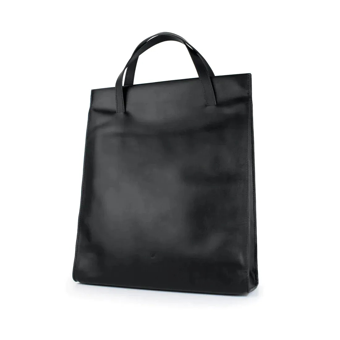 Adjustable Tote Bag in Rust Brown