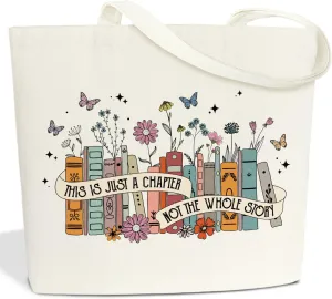 Aesthetic Canvas Tote Bag Cute Reusable Grocery Bags Shopping Tote Bag for Women