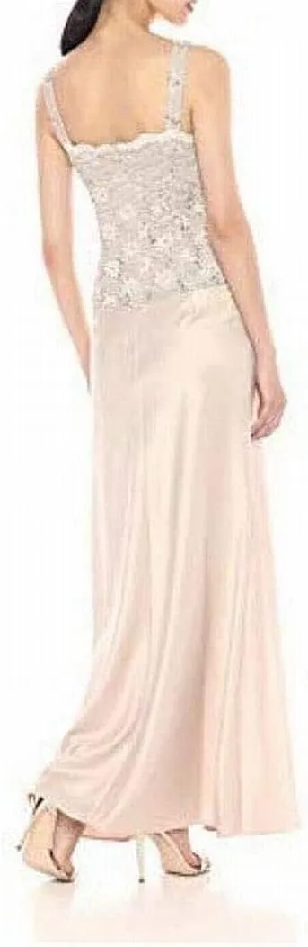 Alex Evenings Women's Two Piece Mother of The Bride Dress with Lace Jacket (Petite and Regular Sizes)