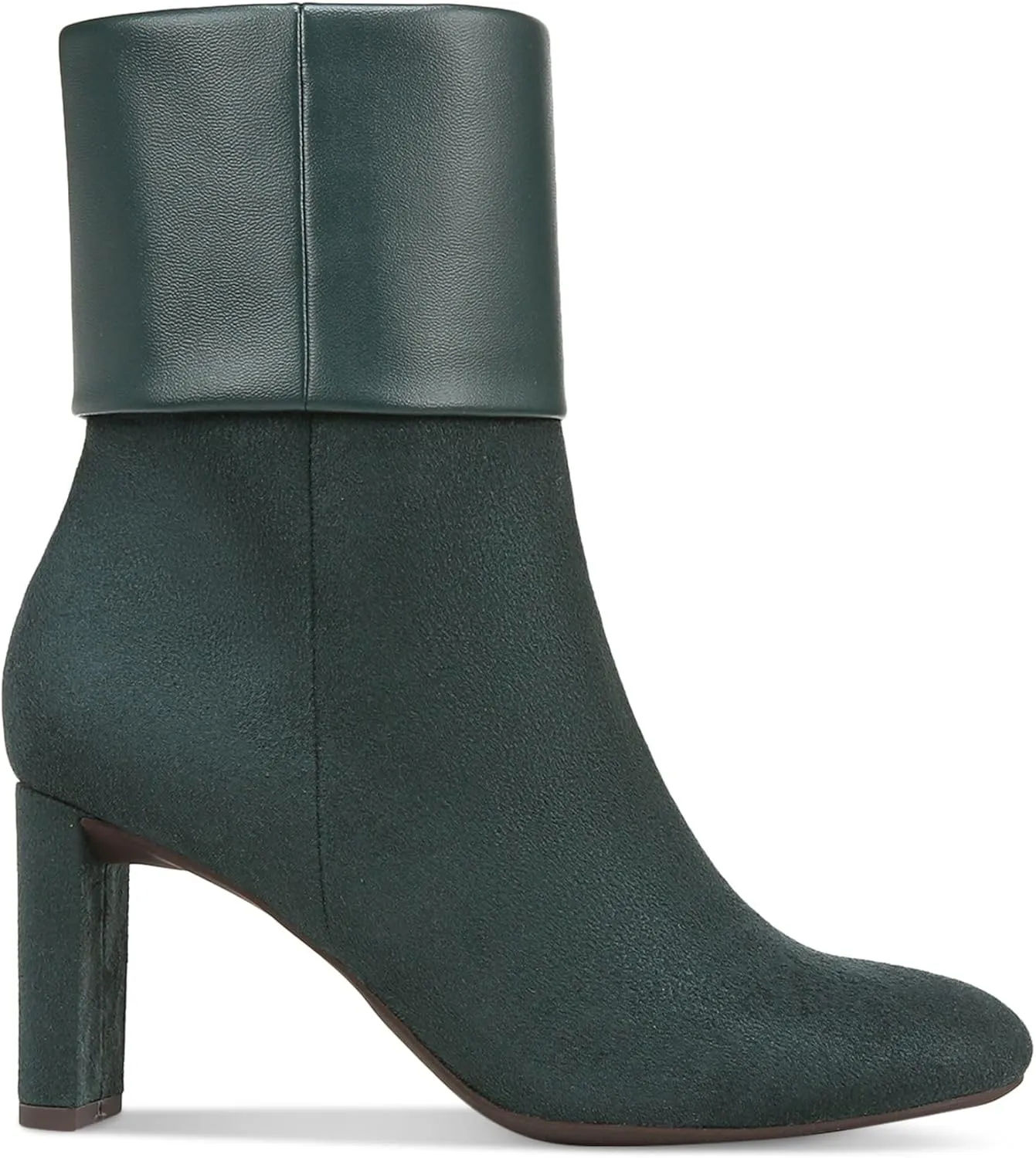 Alfani Womens Ajojo Faux Suede Mixed Media Booties