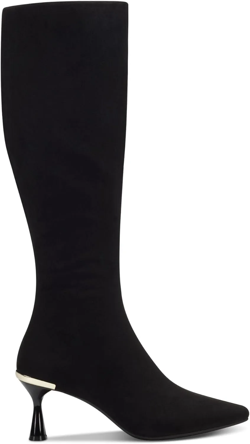 Alfani Womens Cecee Faux Suede Tall Knee-High Boots
