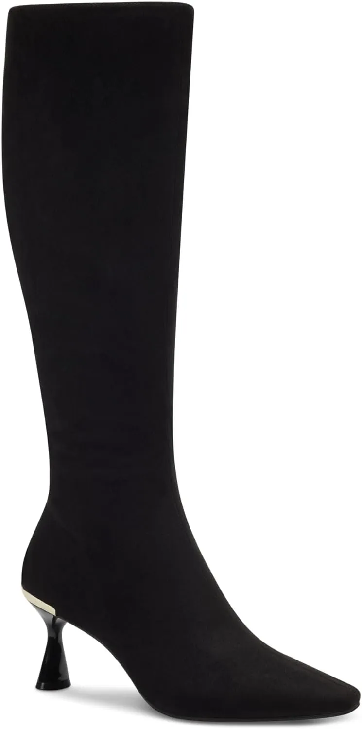 Alfani Womens Cecee Faux Suede Tall Knee-High Boots