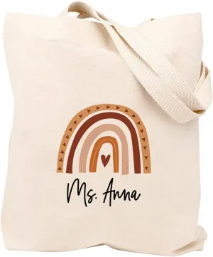 Andaz Press 15" x 15.75" Tote Bags - Best Teacher Gifts for Women