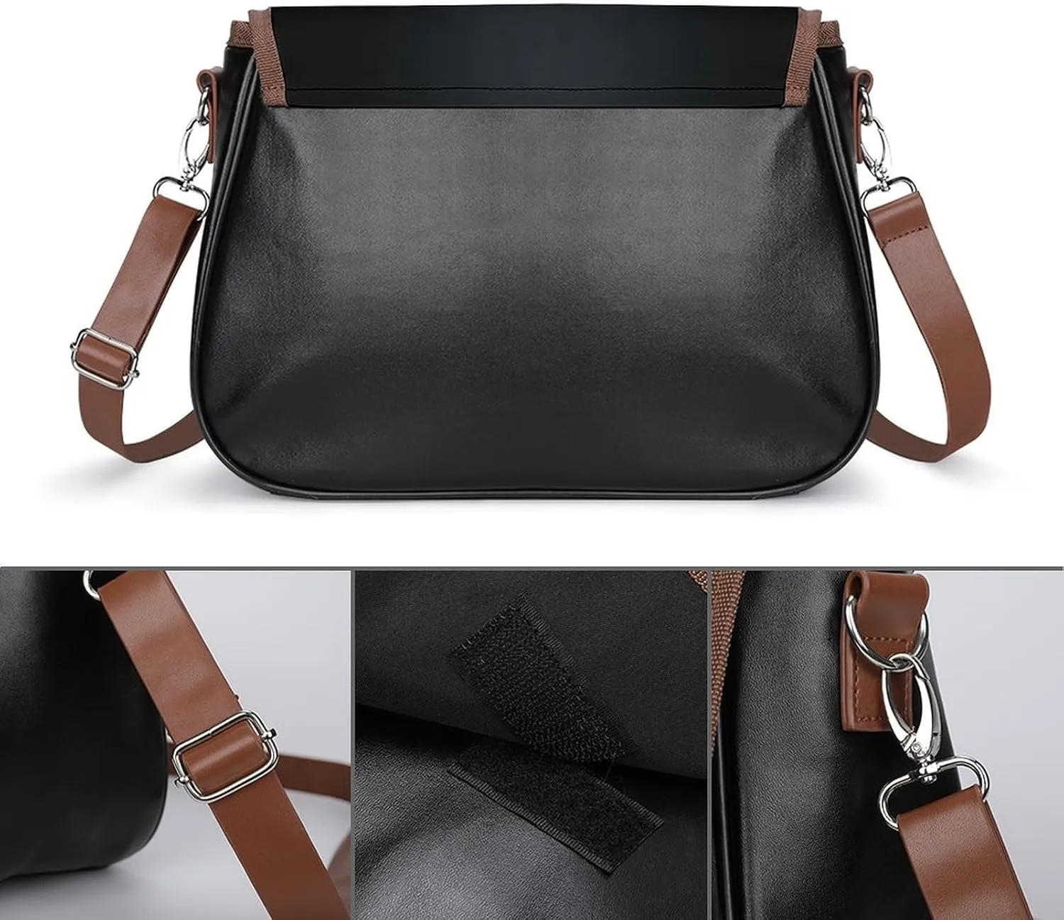 Animal Cartoon Elephant Crossbody Bags for Women,PU Leather Tote Bag for Women,Shoulder Bag Purse for Work Shopping Travel