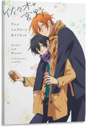 Anime Sasaki And Miyano Poster (24) Wall Art Poster Bedroom Prints Home Decor Hanging Picture Canvas Painting Posters 12x18inch(30x45cm)