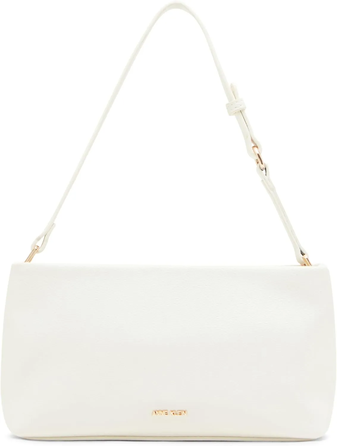 Anne Klein East West Crystal Horsebit Shoulder Bag