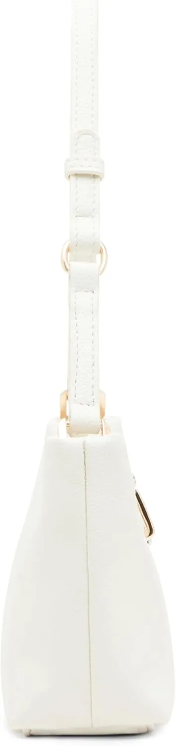 Anne Klein East West Crystal Horsebit Shoulder Bag