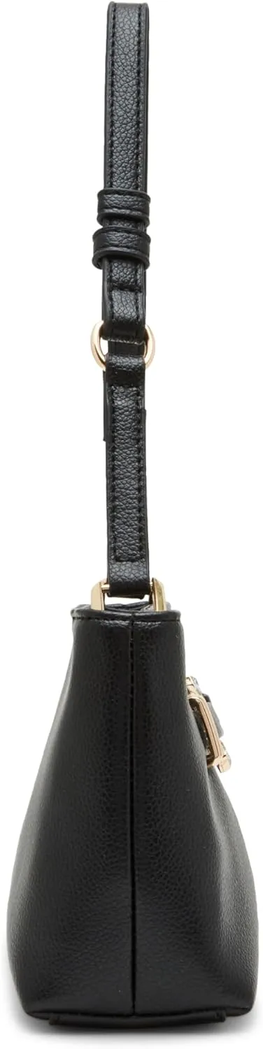 Anne Klein East West Crystal Horsebit Shoulder Bag