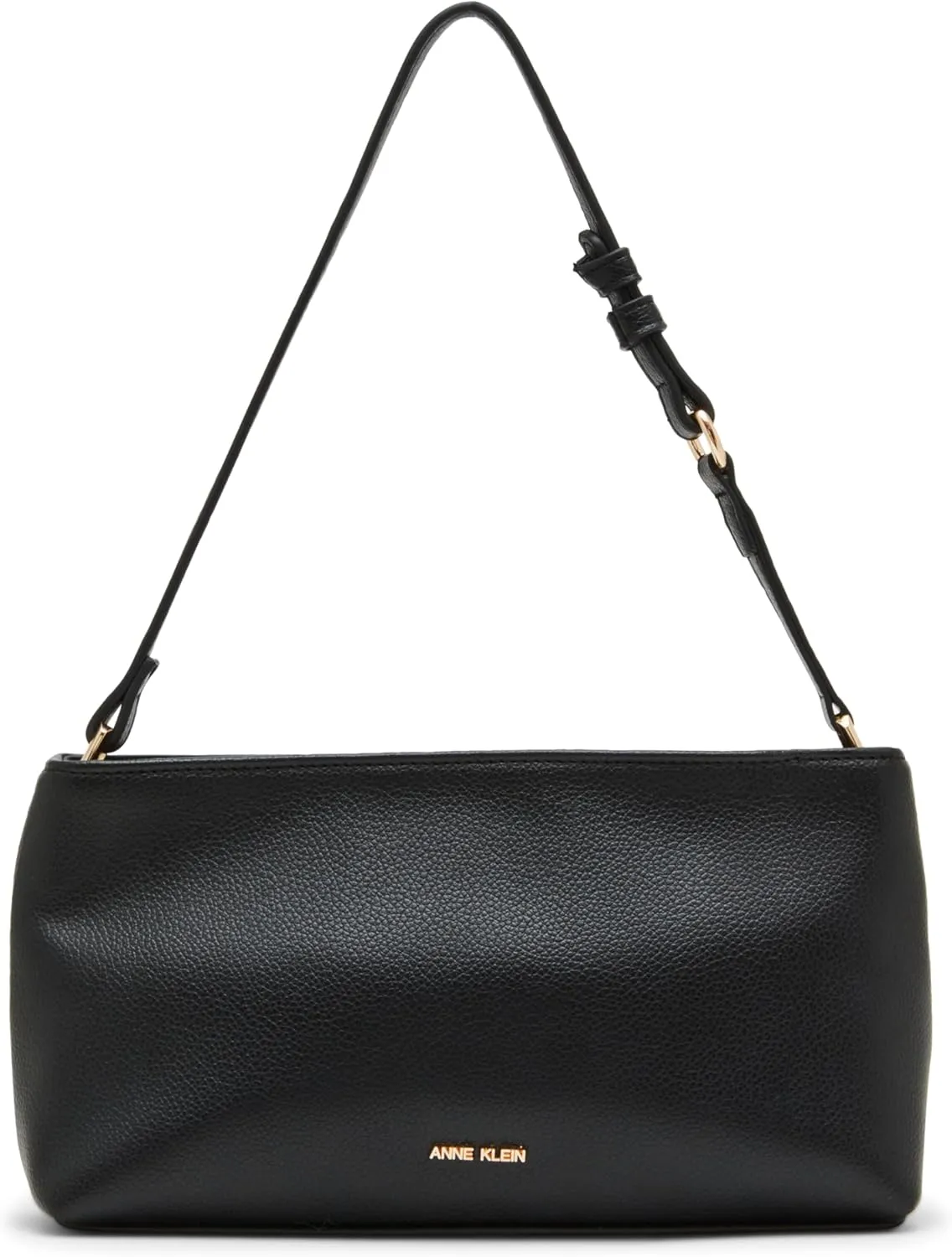 Anne Klein East West Crystal Horsebit Shoulder Bag