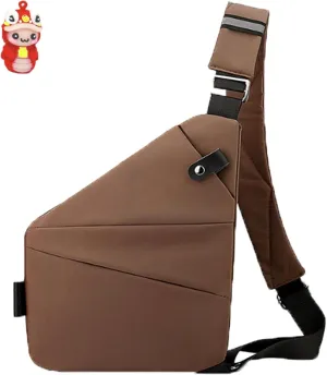 Anti Theft Travel Bag, Lightweight Adjustable Strap Travel Purses Anti Theft Crossbody Bags for Unisex