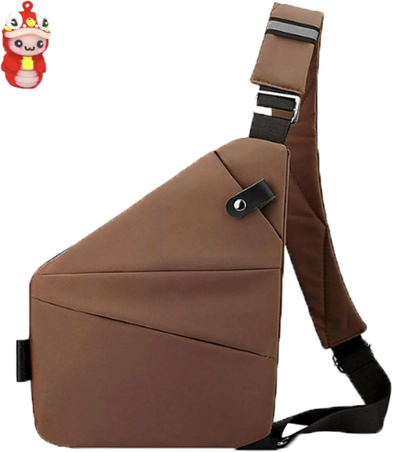 Anti Theft Travel Bag, Lightweight Adjustable Strap Travel Purses Anti Theft Crossbody Bags for Unisex