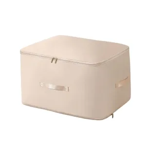 ANYHOUZ Storage Bag Apricot Durable Heavy Duty Packing Cubes For Beddings And Blankets