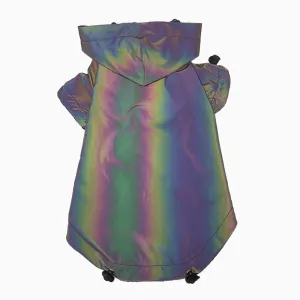 ANYWAGS Pet Clothes Safe and Warm Reflective Pet Coat Waterproof Jacket with Hoodie for Cosplay and Cold Weathers