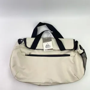 Athletic bags - 40L/21 Inches Duffel Bag Small Duffle Bag for Men Weekender Bag with Water Bottle Pocket for Travel Sports - White