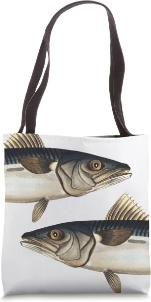 Atlantic Mackerel Fish Tote Bag