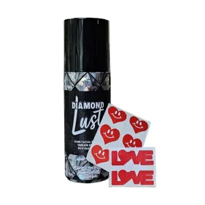 Australian Gold Designer Skin Diamond Lust Dark Facial Bronzer 1 oz with tanning stickers, Black