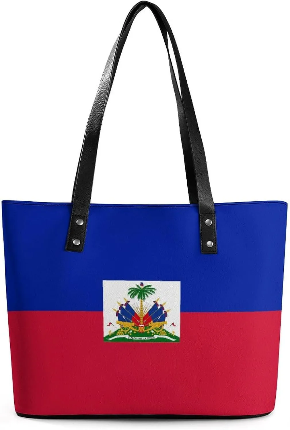 Bahrain Flag Fashionable Handbag Women Large Leather Tote Great for Travel