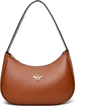 BAIKELI Crescent Shoulder Bags for Women Small Shoulder Purse Handbag Retro Classic Clutch Hobo Tote Bag Underarm Purse