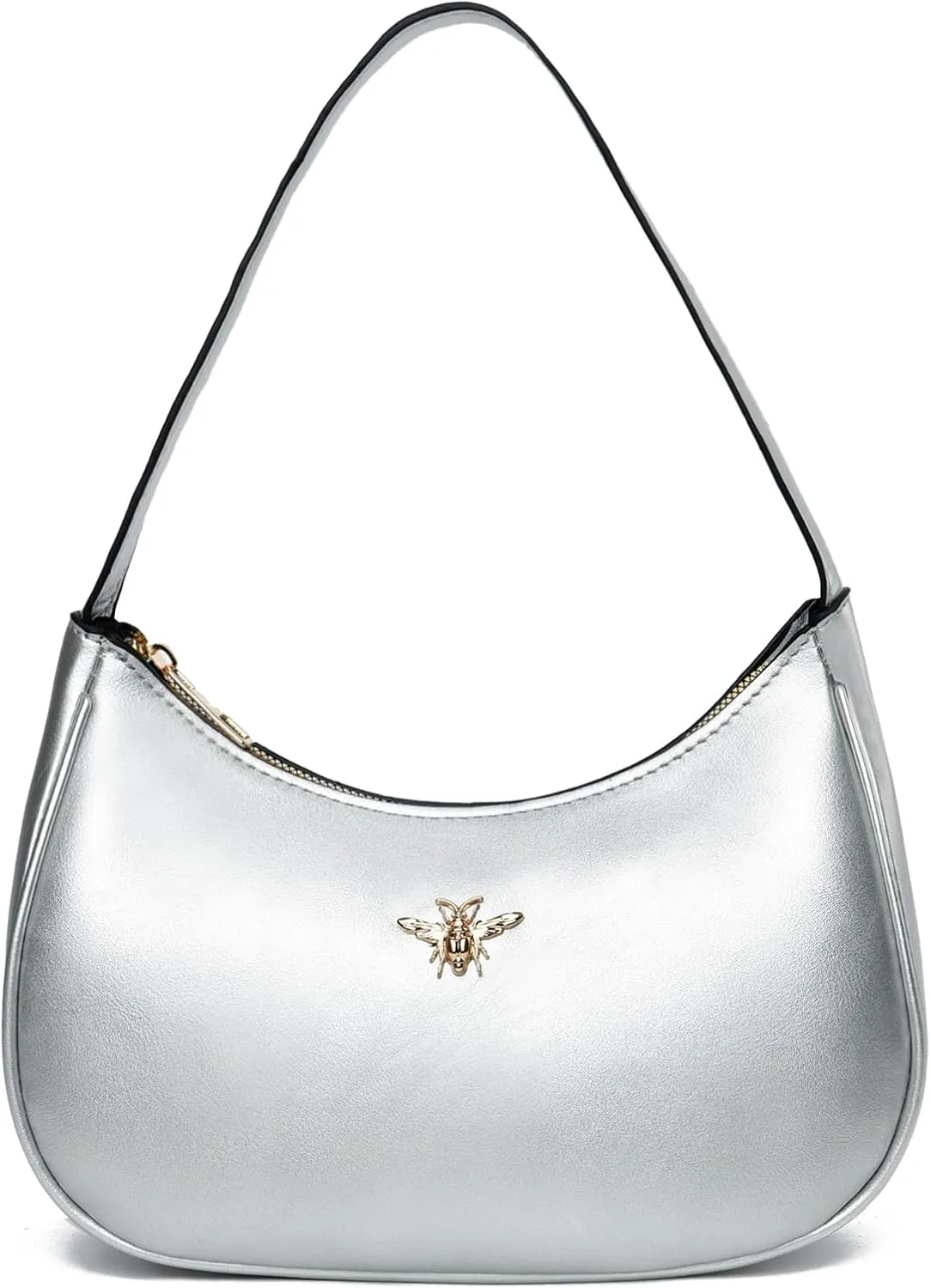 BAIKELI Crescent Shoulder Bags for Women Small Shoulder Purse Handbag Retro Classic Clutch Hobo Tote Bag Underarm Purse