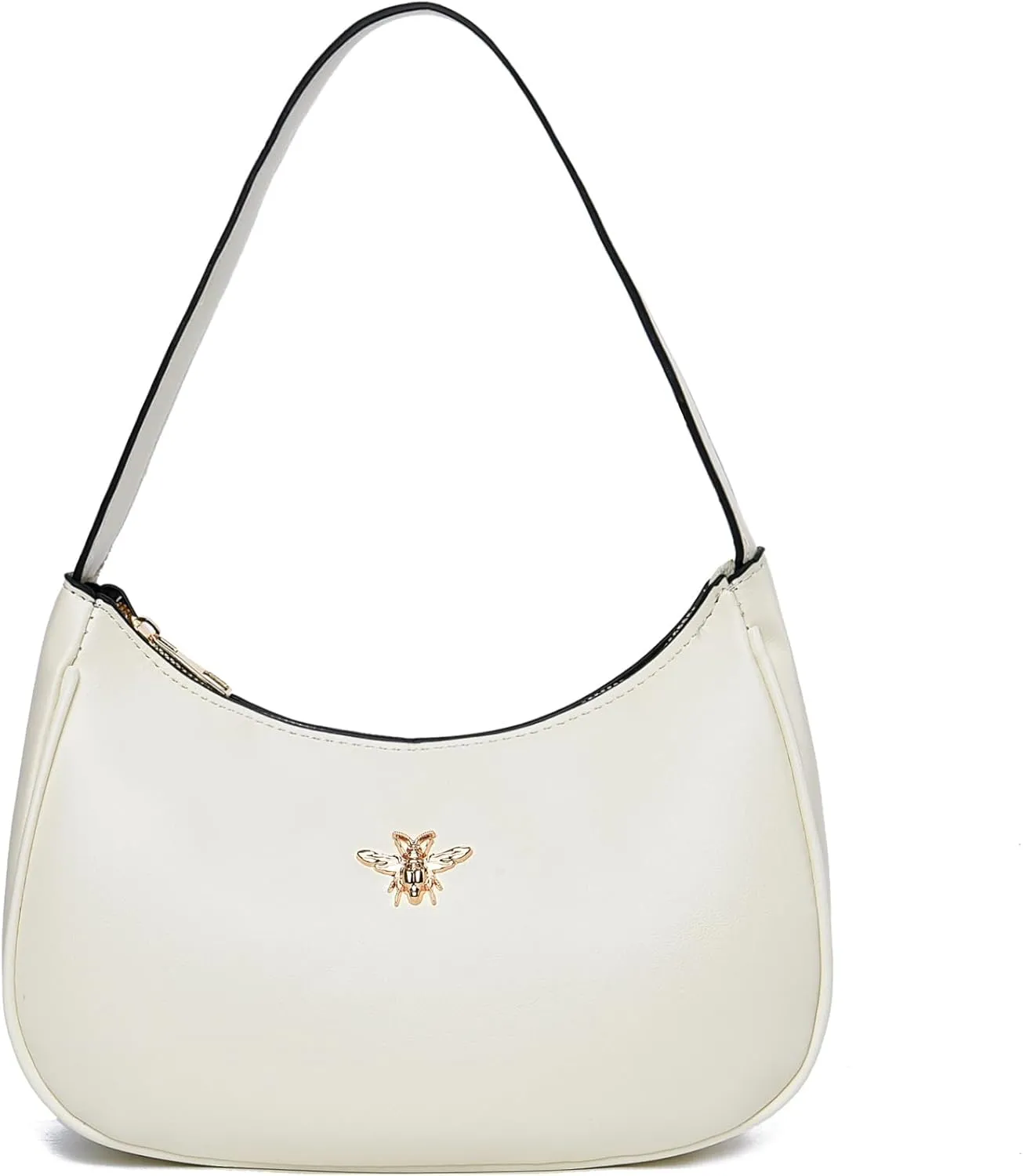 BAIKELI Crescent Shoulder Bags for Women Small Shoulder Purse Handbag Retro Classic Clutch Hobo Tote Bag Underarm Purse