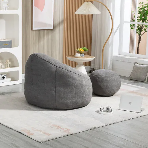 Bedding Bean Bag Sofa Chair High Pressure Foam Bean Bag Chair Material