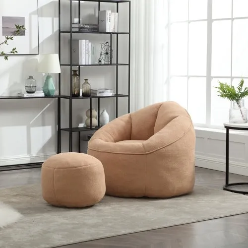 Bedding Bean Bag Sofa Chair High Pressure Foam Bean Bag Chair Material