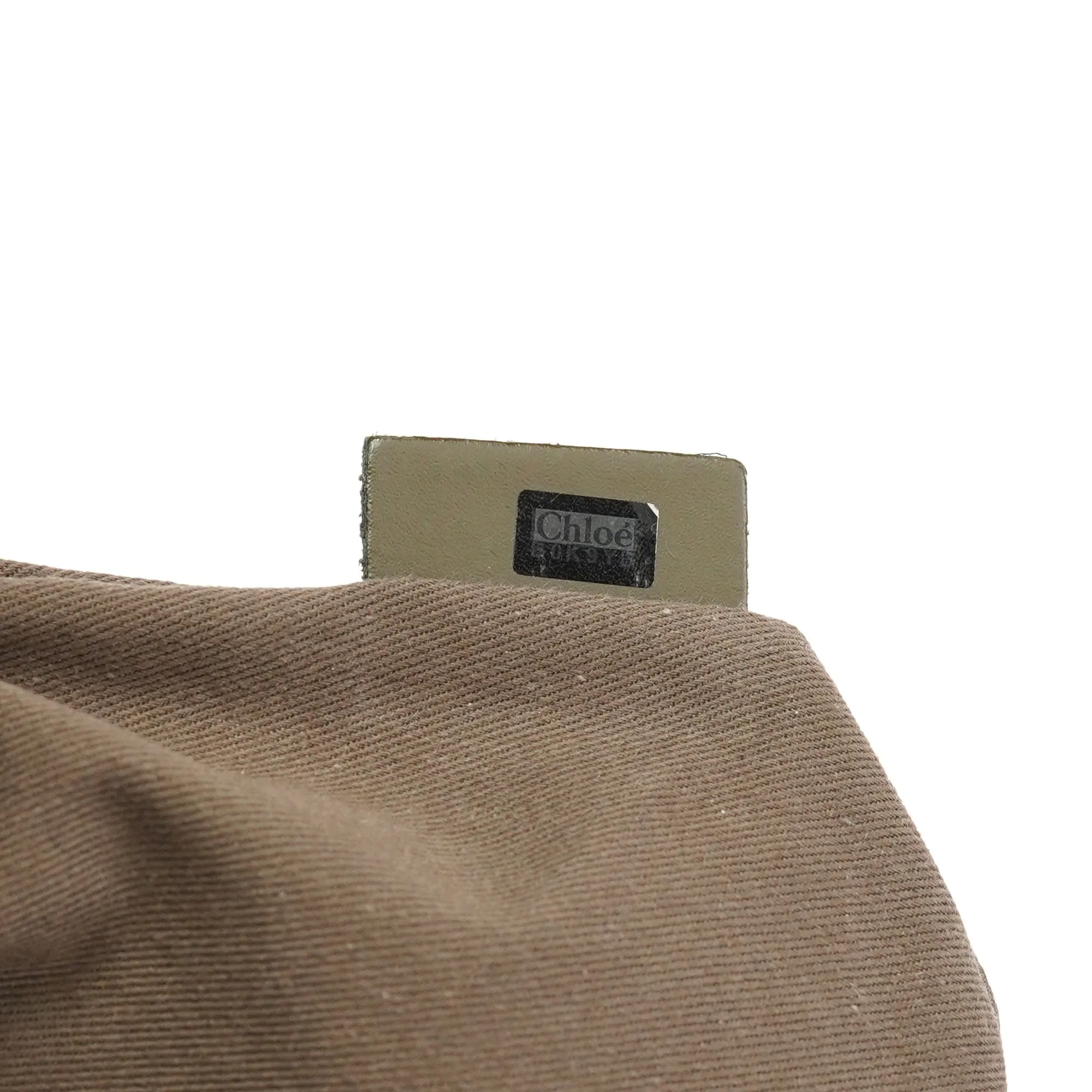 Beige Leather Marcie Handbag