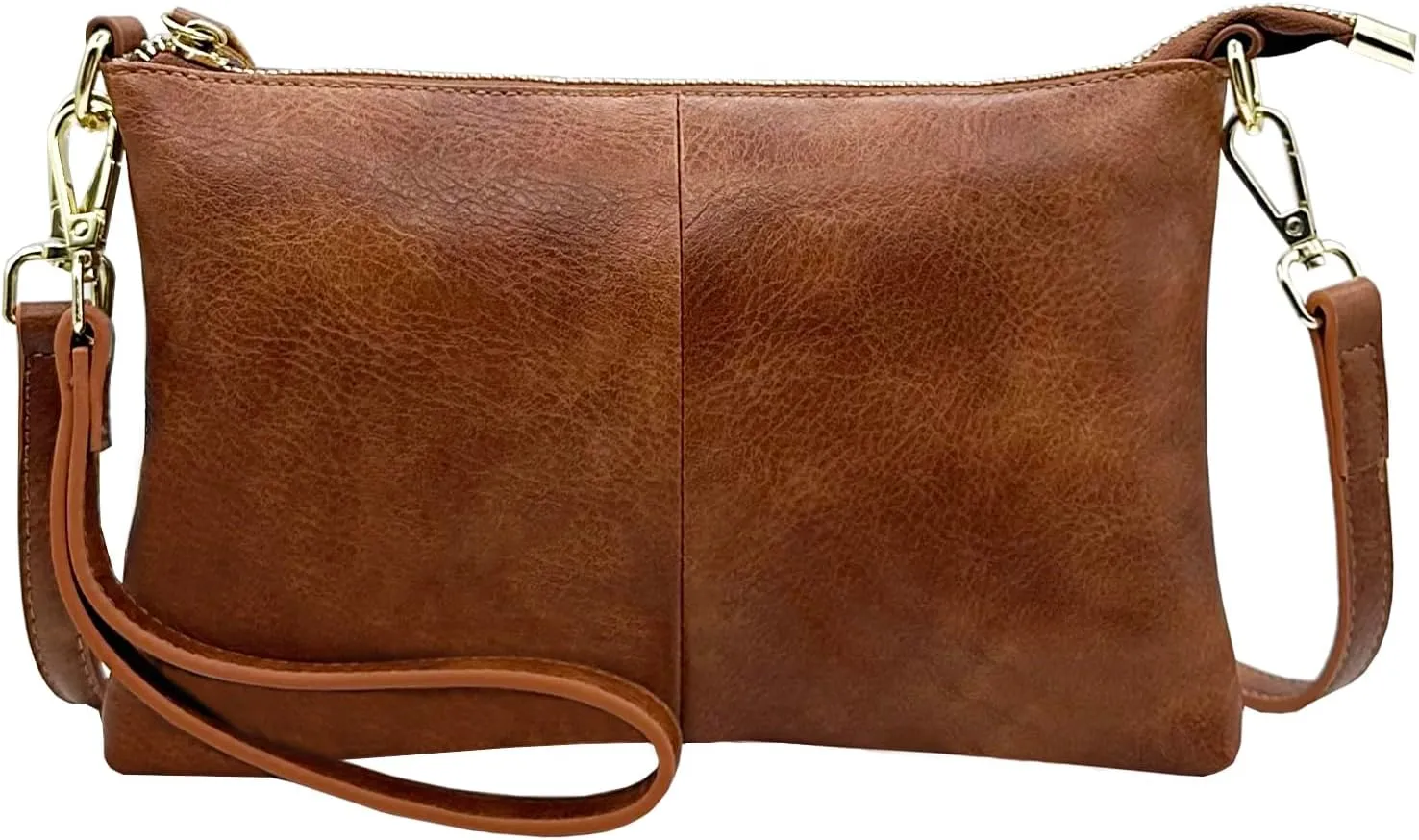 Beurlike Leather Wristlet Wallet Clutch Purses For Women Small Crossbody Phone Bags