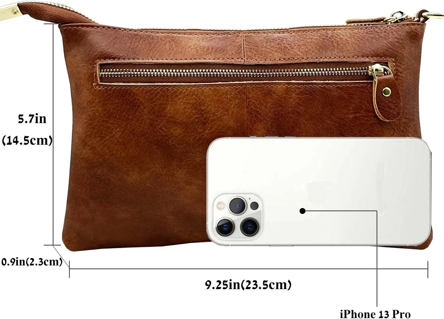 Beurlike Leather Wristlet Wallet Clutch Purses For Women Small Crossbody Phone Bags