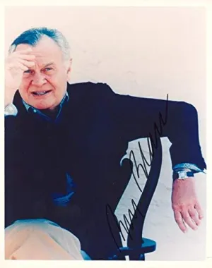 Bill Blass - Photograph Signed
