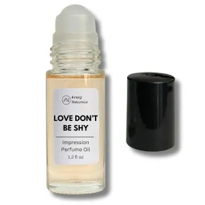 Body Oils for Women - Bigger & Better Roll on Perfume Samples, Alt Fragrances for Women, Long Lasting Oil Based Cologne, Perfumed & Scented Aroma for Skin 1.2 Fl Oz (Love Don't Be Shy)
