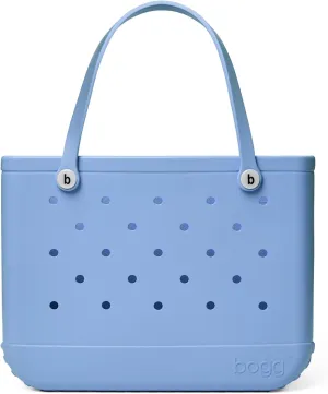 BOGG BAG - Original, Large Tote Bag - Carolina on My Mind, White Buttons - 19in L x 9in W x 14in H - Lightweight, Washable, Durable - All Purpose EVA