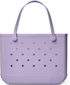 BOGG BAG - Original, Large Tote Bag - I Lilac You a Lot - 19in L x 9in W x 14in H - Lightweight, Washable, Durable - All Purpose EVA