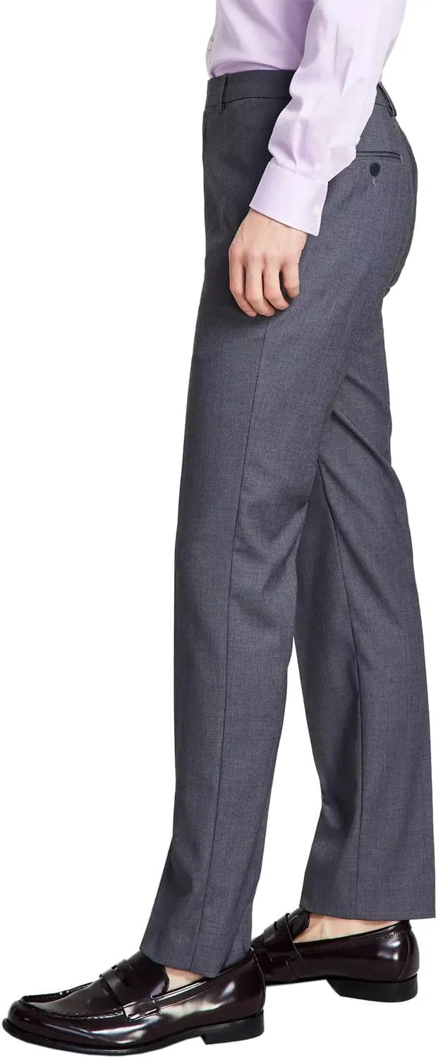 Calvin Klein Men's Slim Fit Stretch Dress Pants – Wrinkle-Resistant, Tailored Fit
