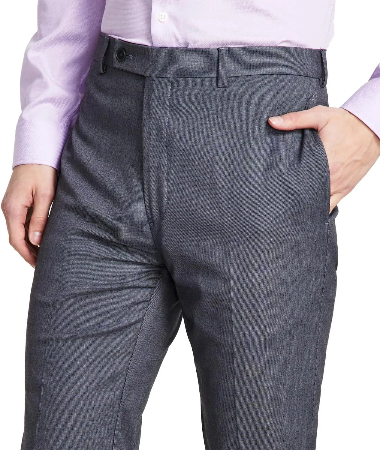 Calvin Klein Men's Slim Fit Stretch Dress Pants – Wrinkle-Resistant, Tailored Fit